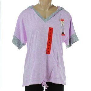 Champion Women's Lightweight Short Sleeves Hoodie Size Medium NWT